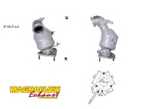 MAGNAFLOW 65809D Каталізатор