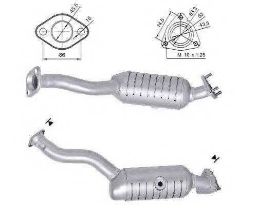 MAGNAFLOW 63006 Каталізатор