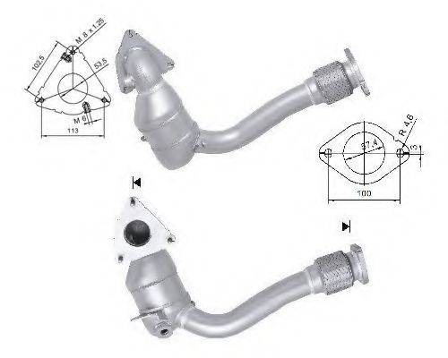 MAGNAFLOW 76361 Каталізатор