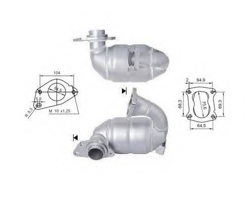 MAGNAFLOW 66317D Каталізатор