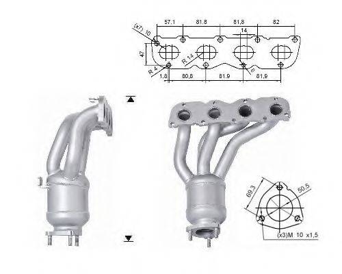 MAGNAFLOW 68830 Каталізатор