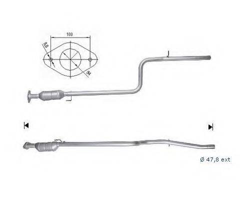 MAGNAFLOW 61821D Каталізатор