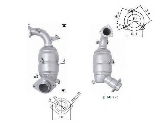 MAGNAFLOW 68013D Каталізатор