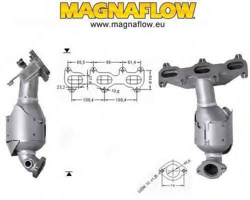 MAGNAFLOW 73416 Каталізатор