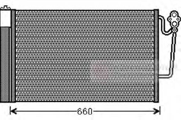 VAN WEZEL 06005363 Конденсатор, кондиціонер