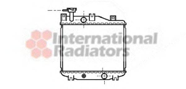 VAN WEZEL 11002005 Радіатор, охолодження двигуна