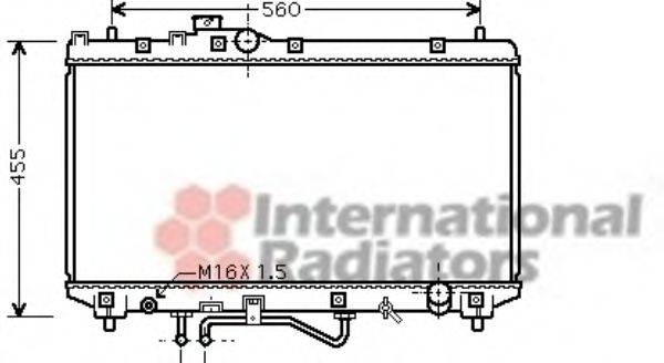 VAN WEZEL 53002453 Радіатор, охолодження двигуна