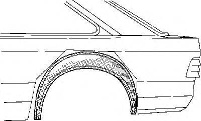 VAN WEZEL 1844346 Колісна ніша