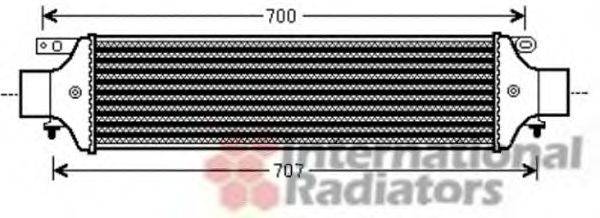 VAN WEZEL 73004093 Інтеркулер