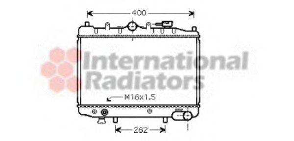 VAN WEZEL 27002023 Радіатор, охолодження двигуна