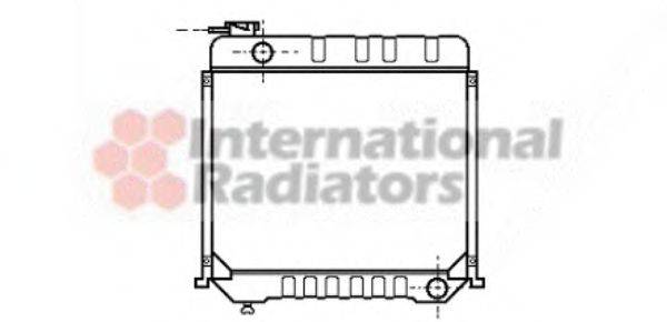VAN WEZEL 30002059 Радіатор, охолодження двигуна