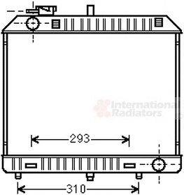 VAN WEZEL 30002127 Радіатор, охолодження двигуна