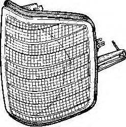 VAN WEZEL 3020901 Ліхтар покажчика повороту