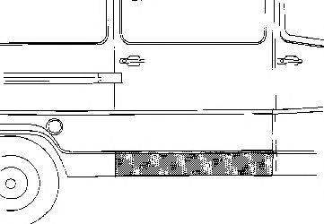 VAN WEZEL 3070110 Боковина