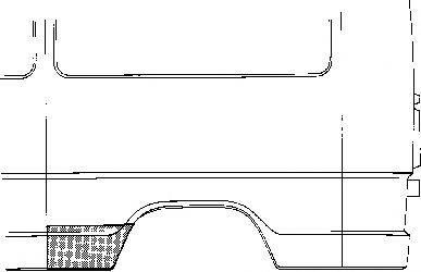 VAN WEZEL 3072141 Боковина