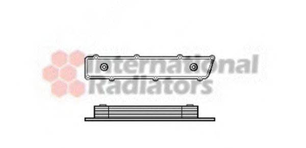 VAN WEZEL 37003195 масляний радіатор, моторне масло