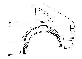 VAN WEZEL 3730346 Колісна ніша