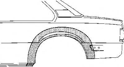 VAN WEZEL 3760146 Боковина