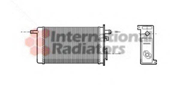 VAN WEZEL 43006096 Теплообмінник, опалення салону