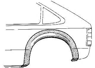 VAN WEZEL 2525145 Боковина