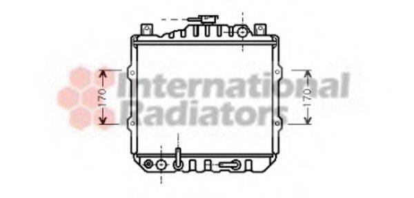 VAN WEZEL 52002011 Радіатор, охолодження двигуна