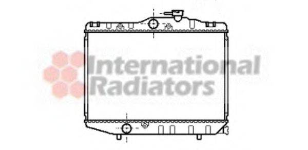 VAN WEZEL 53002038 Радіатор, охолодження двигуна