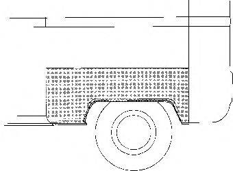 VAN WEZEL 585145 Боковина