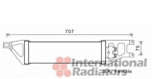 VAN WEZEL 30003539 масляний радіатор, моторне масло