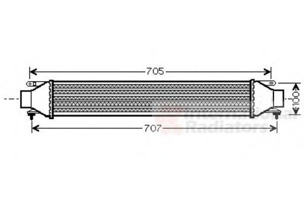 VAN WEZEL 17004321 Інтеркулер