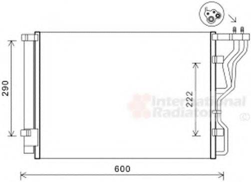 VAN WEZEL 82005299 Конденсатор, кондиціонер