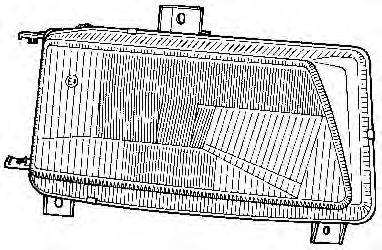 VAN WEZEL 4912942 Основна фара