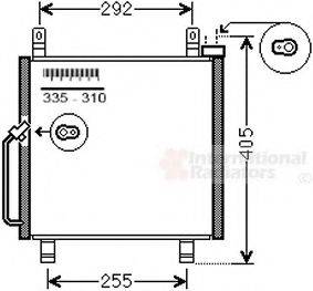 VAN WEZEL 52005119 Конденсатор, кондиціонер