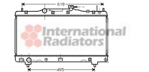 VAN WEZEL 53002256 Радіатор, охолодження двигуна