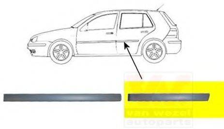 VAN WEZEL 5888405 Облицювання / захисна накладка, двері