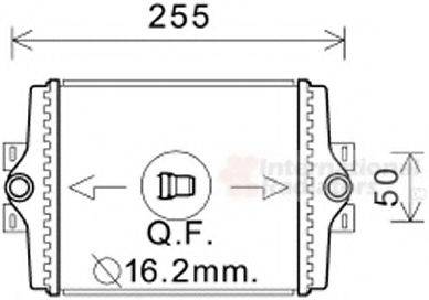 VAN WEZEL 06002451 Радіатор, охолодження двигуна