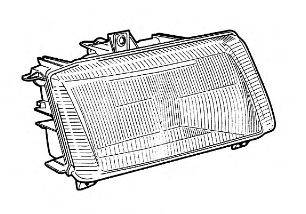 VAN WEZEL 5826962 Основна фара