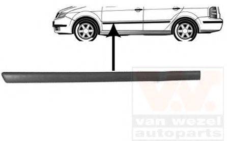 VAN WEZEL 7625423 Облицювання / захисна накладка, двері