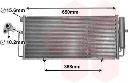 VAN WEZEL 51005078 Конденсатор, кондиціонер