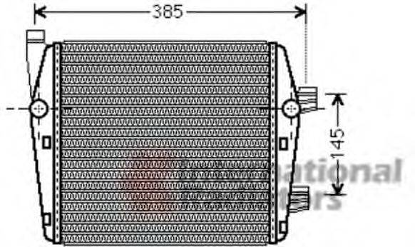 VAN WEZEL 58002290 Радіатор, охолодження двигуна