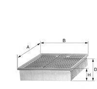 UNIFLUX FILTERS XA1016 Повітряний фільтр