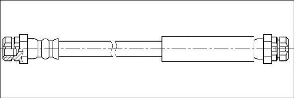 WOKING G190085 Гальмівний шланг