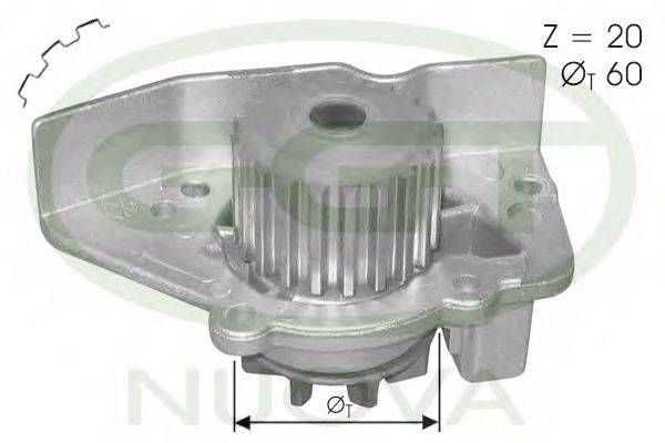 GGT PA12333 Водяний насос