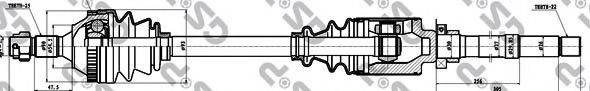 GSP 210188 Приводний вал