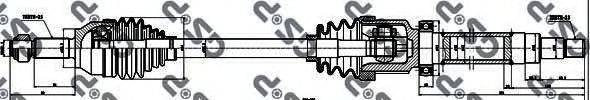 GSP 218217 Приводний вал