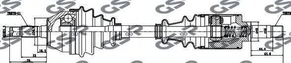 GSP 245004 Приводний вал