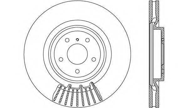 OPEN PARTS BDR270920 гальмівний диск