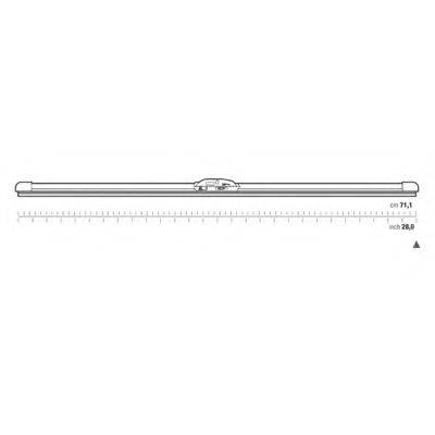 OPEN PARTS WBS002800 Щітка склоочисника