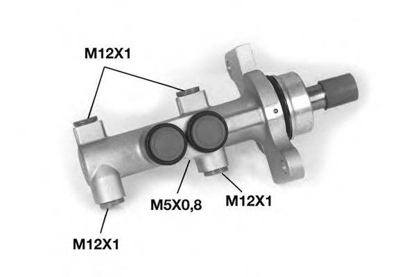 OPEN PARTS FBM131800 головний гальмівний циліндр