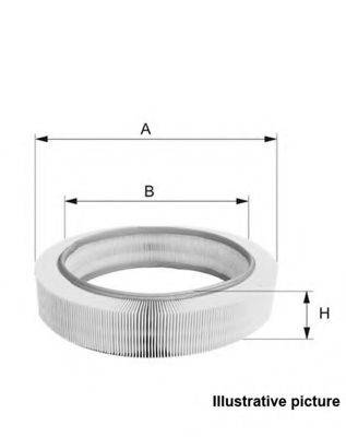 OPEN PARTS EAF328320 Повітряний фільтр