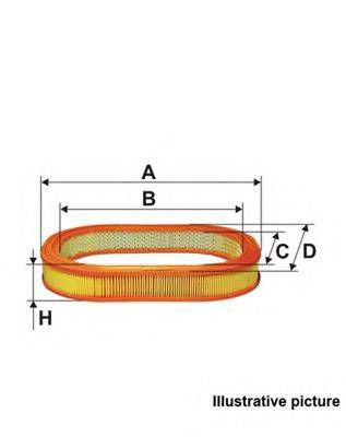 OPEN PARTS EAF342030 Повітряний фільтр